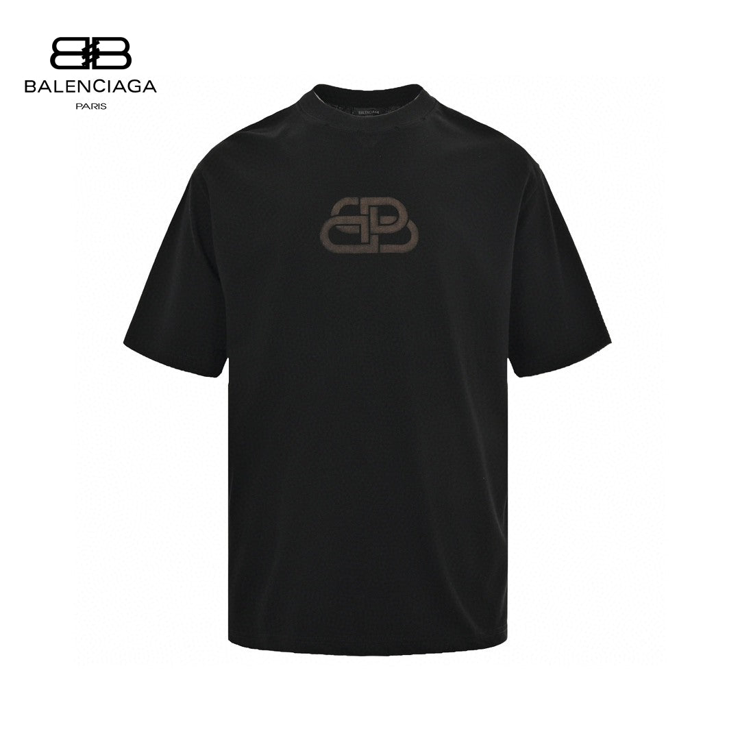 Ba*len*cia*ga t-shirt - monochrome logo