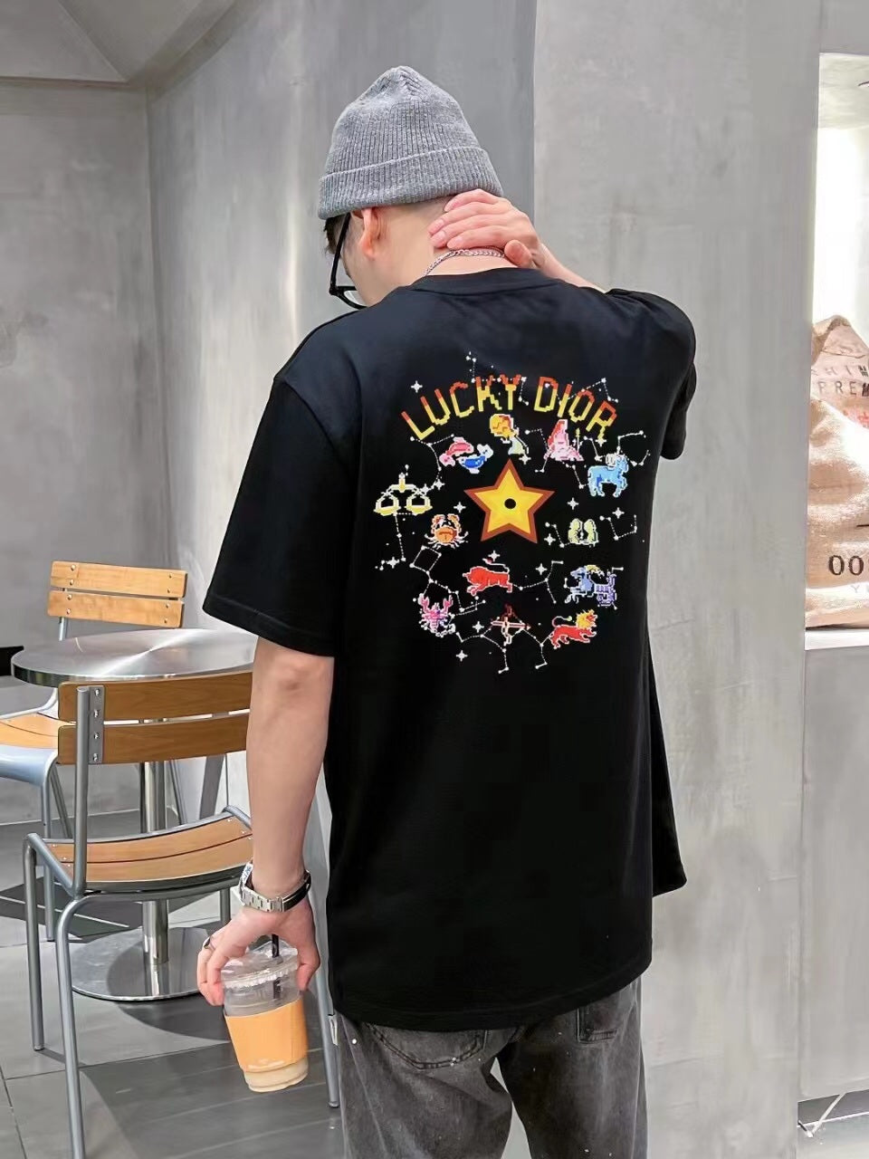 Dior Gradient Logo T-Shirt