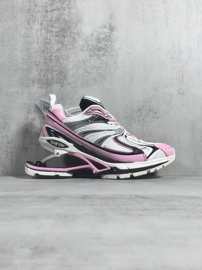 Balenciaga Pink/White Retro Spring Sneaker: Subverted Nostalgia
