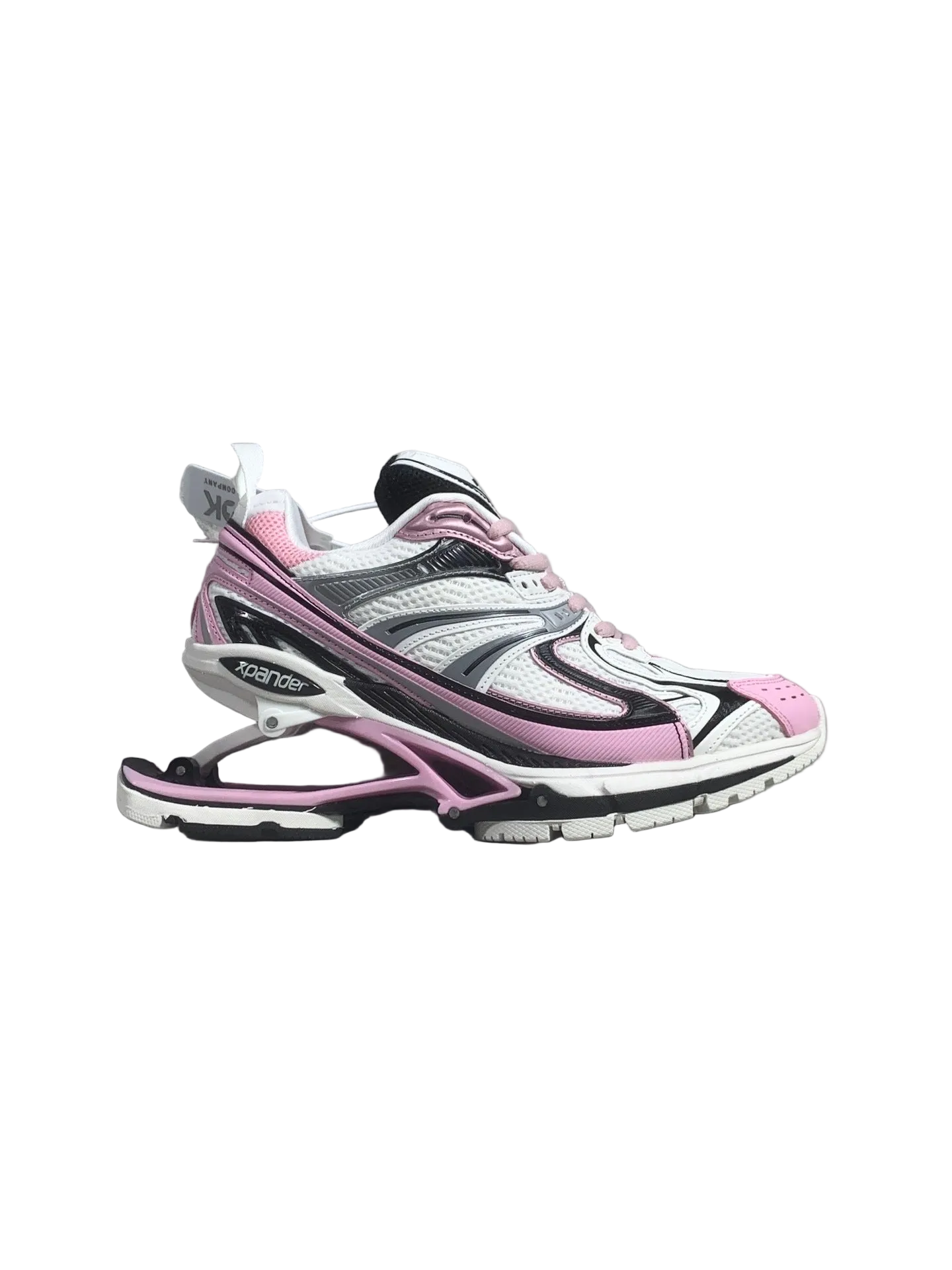 Balenciaga Pink/White Retro Spring Sneaker: Subverted Nostalgia