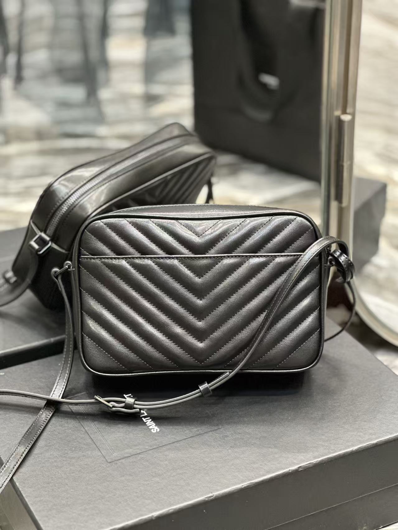 Saint Laurent Black Bag with Black Hardware