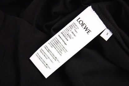 Loewe T-shirt with Colorful Logo (Black)