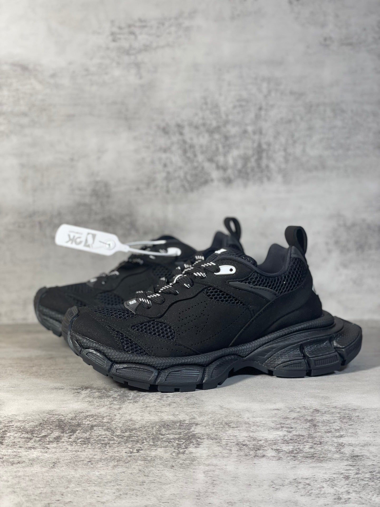 Balenciaga Sneaker in Black: Monolithic Edge
