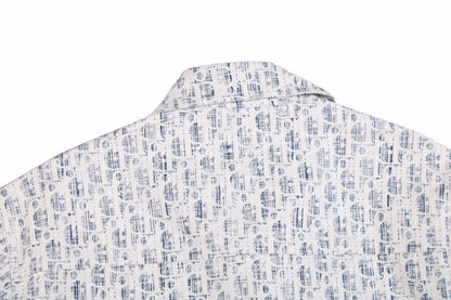 Dior Monogram Shirt (Blue/White)