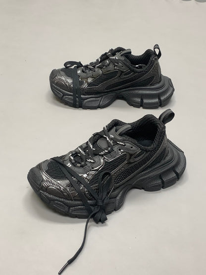 Balenciaga in All Black: Monolithic Shadow