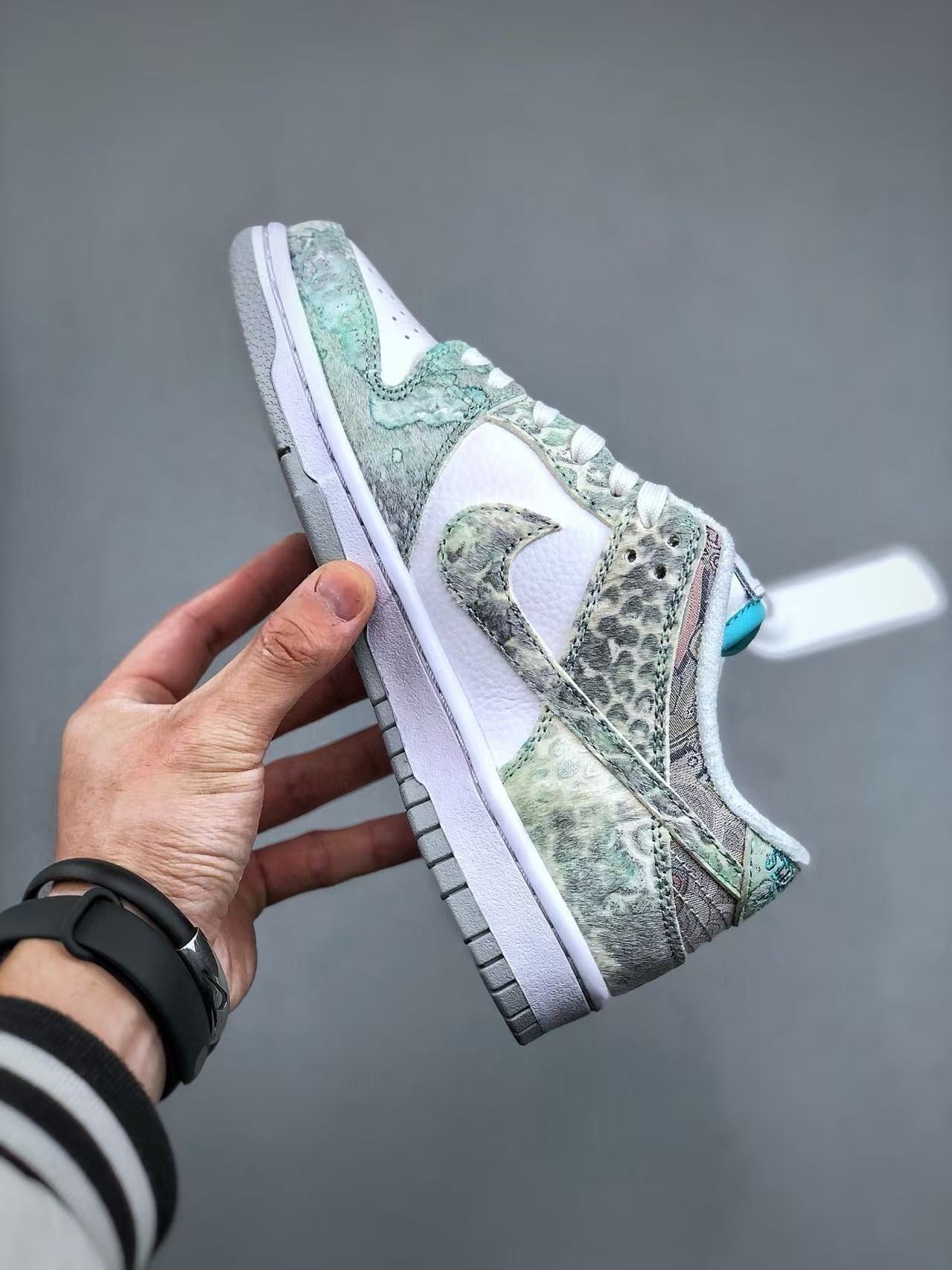 Nike Dunk Low “Ao Bing” Dragon Scale &amp; Pony Hair – Mythical Craftsmanship