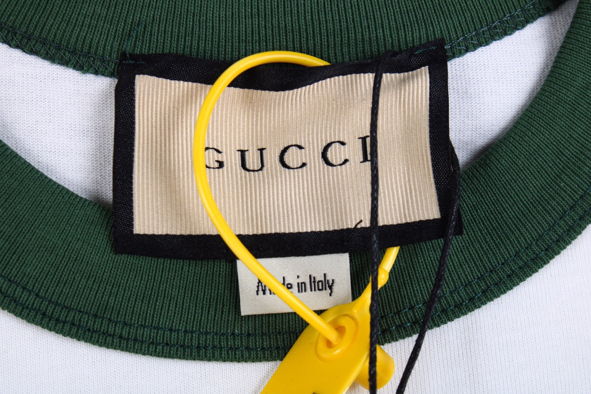 G*u*i polo shirt with embroidered logo