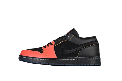 AIR JORDAN 1 LOW "BLACK / VARSITY RED"