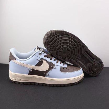 Nike Air Force 1 “Light Blue / Brown” – Earthy &amp; Refined Streetwear
