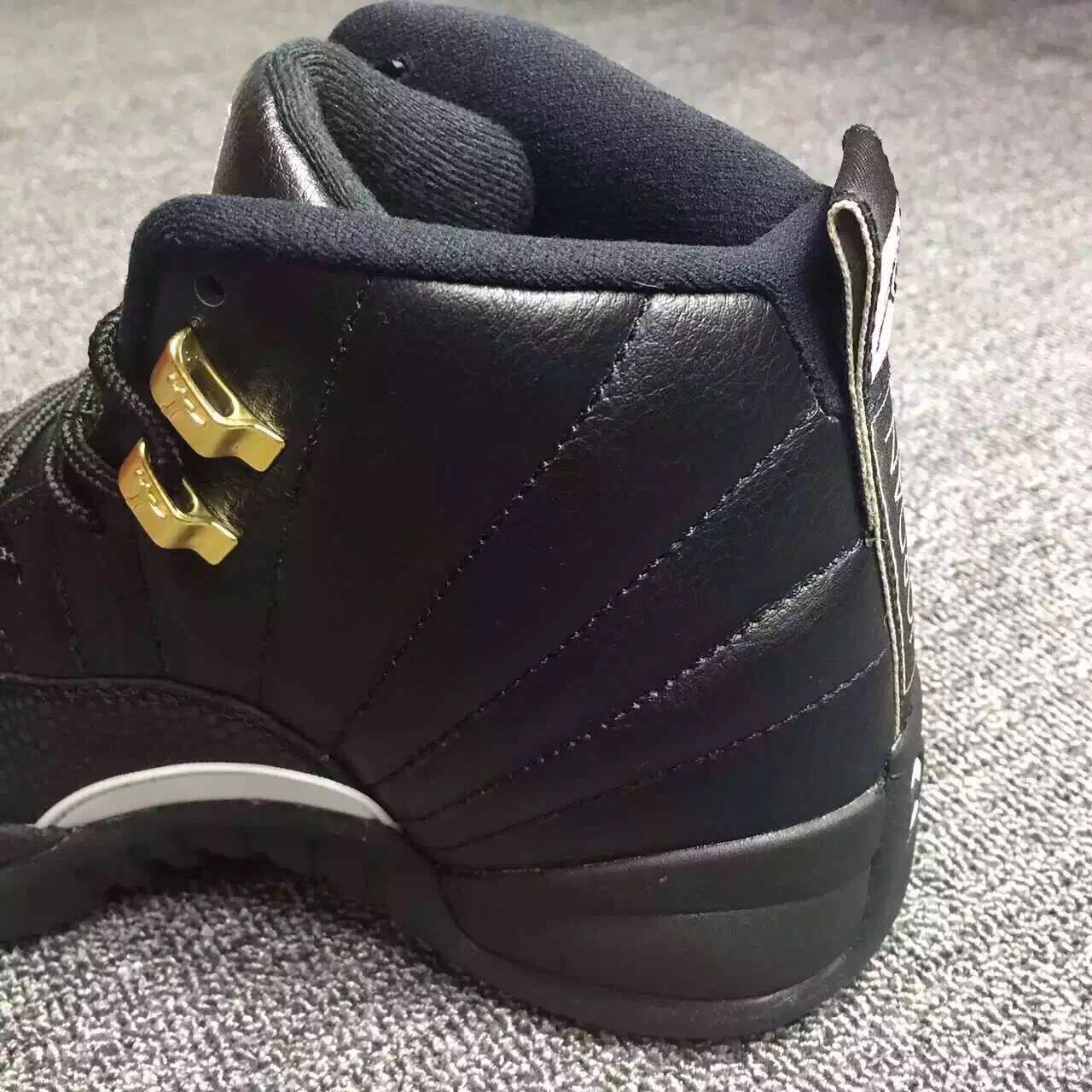 AIR JORDAN 12 RETRO "BLACK / GOLD"