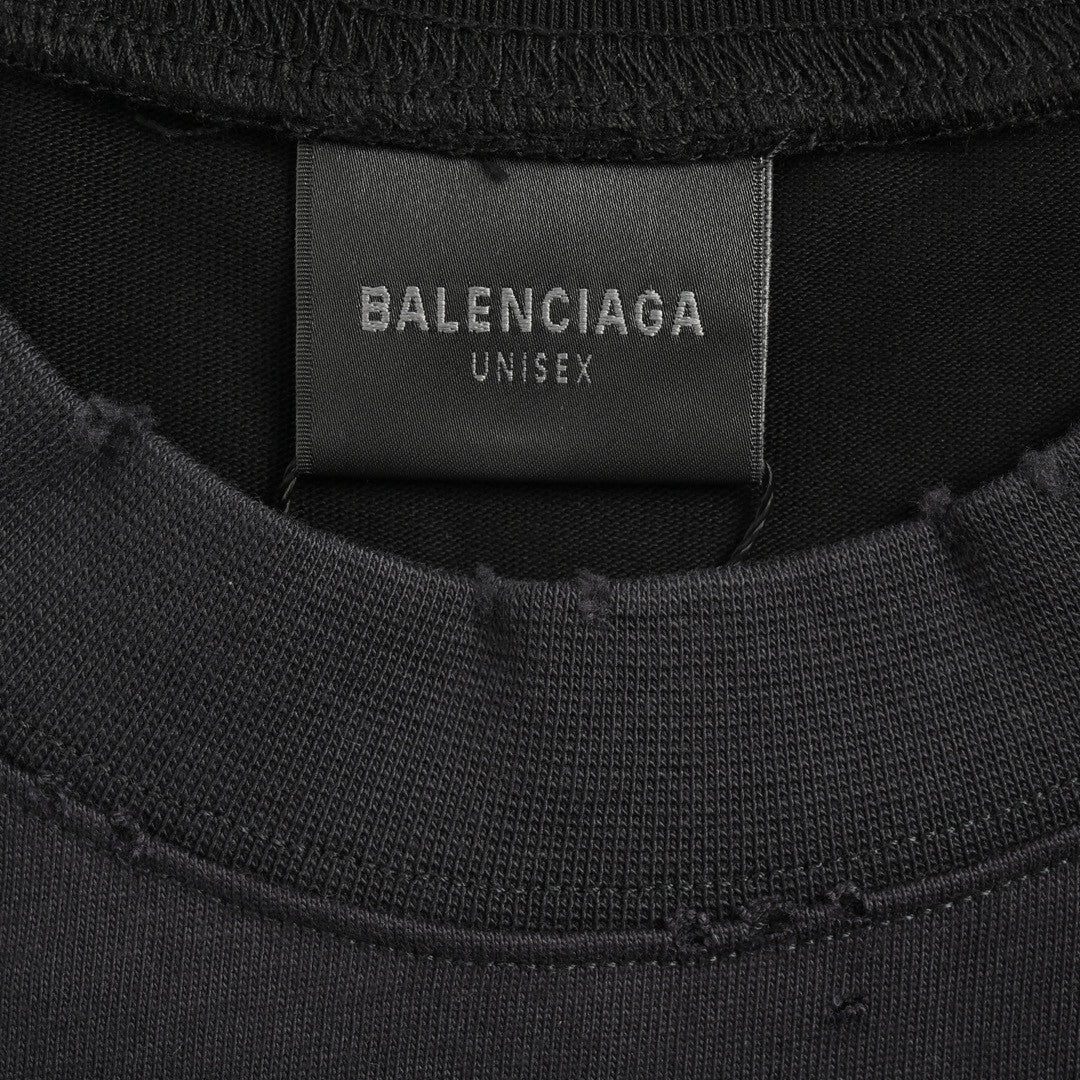 Balenciaga Bold Logo Black T-Shirt Primereps