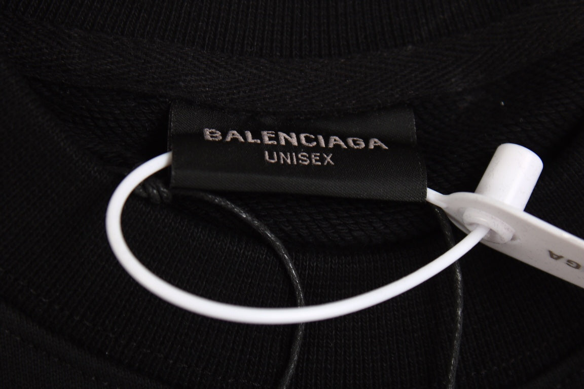 Ba*len*cia*ga black sweatshirt