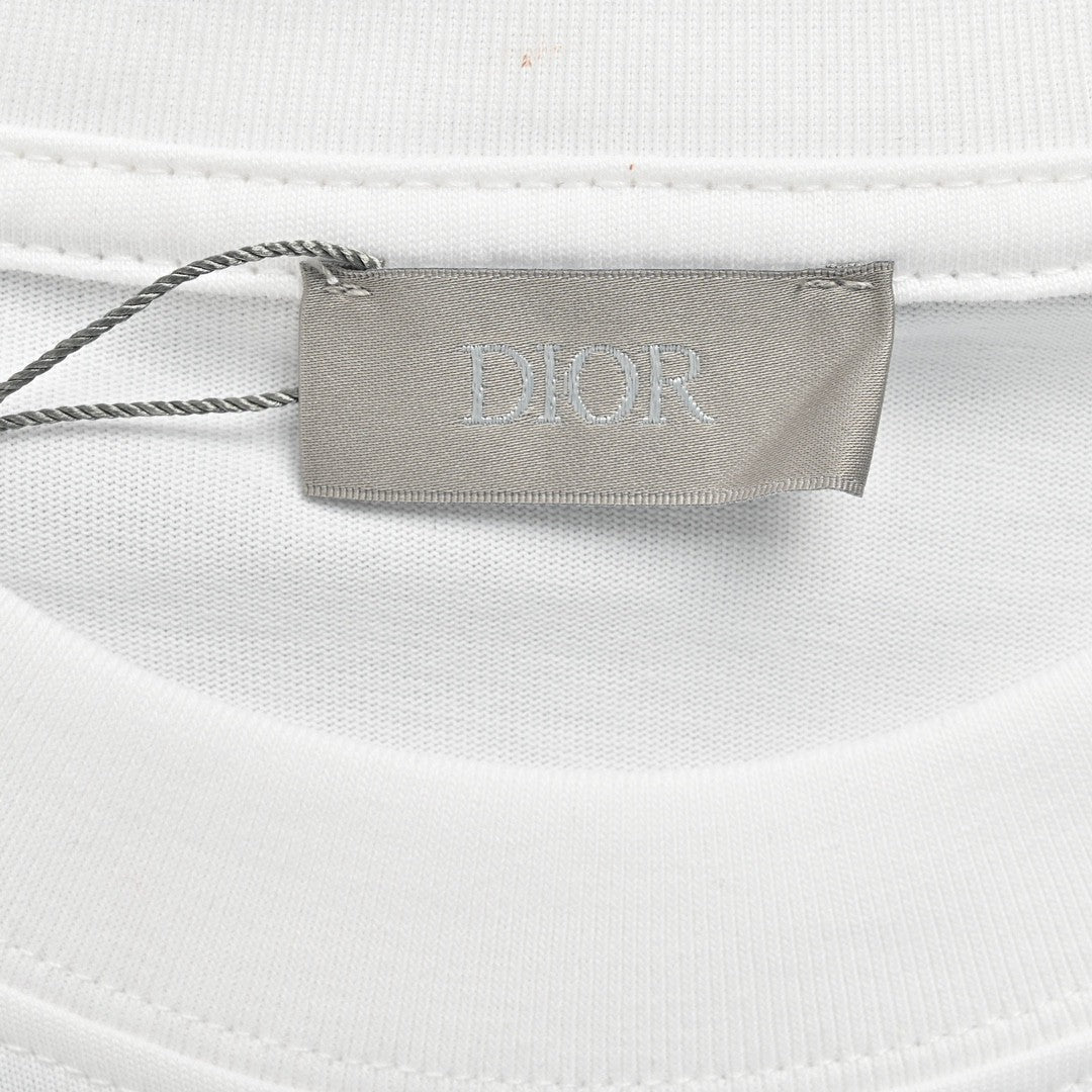 Dior Monogram Motif T-Shirt (White)