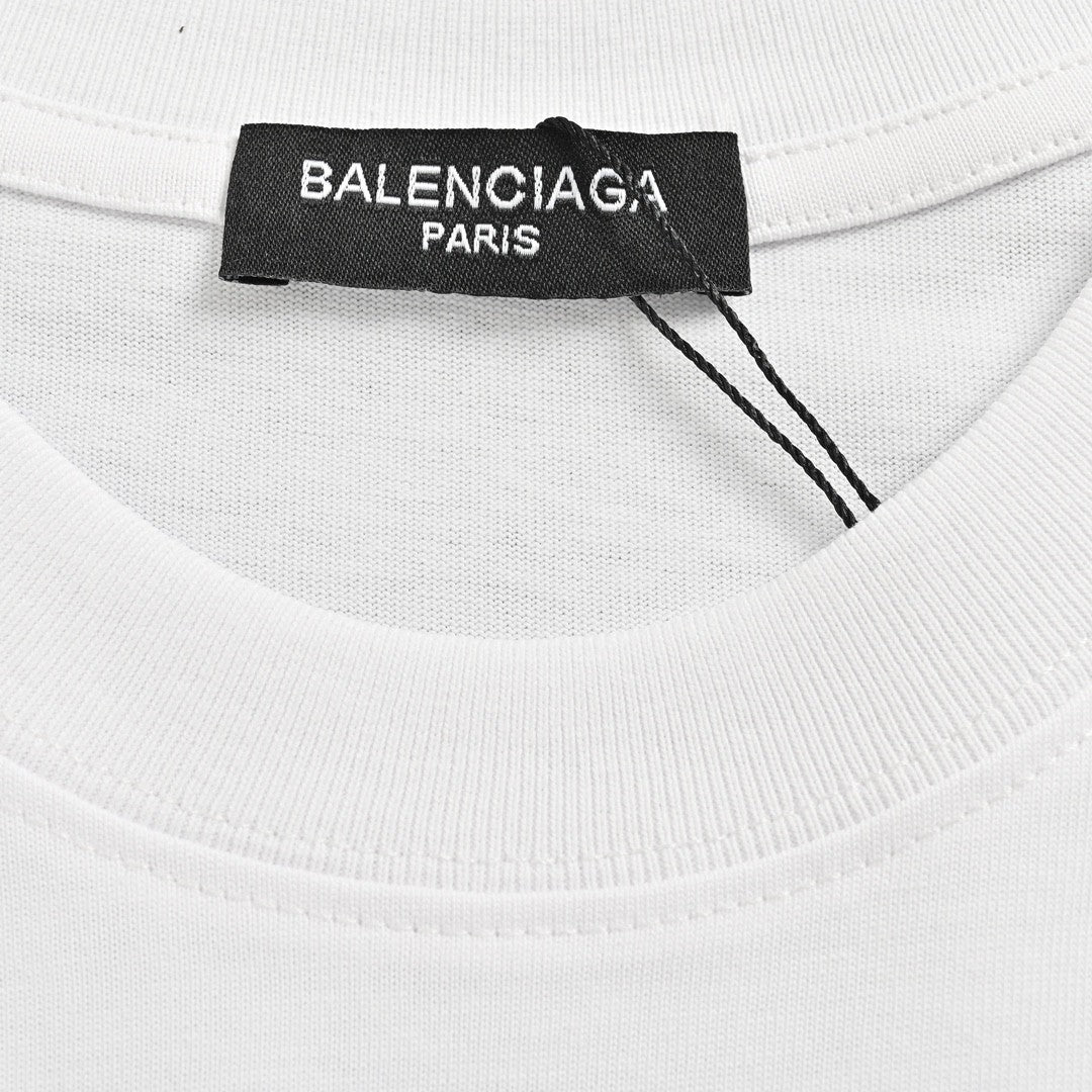 Ba*len*cia*ga gradient stripe t-shirt