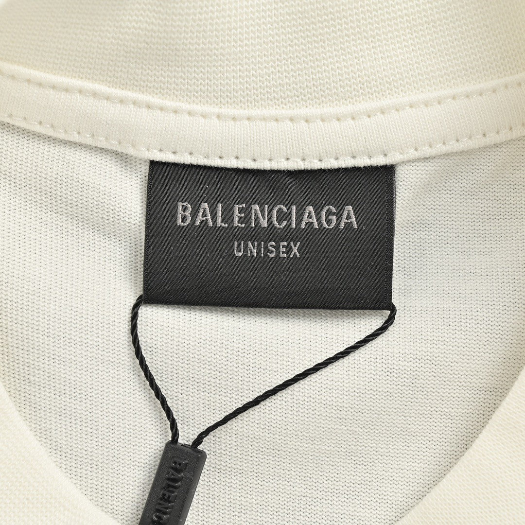 Ba*len*cia*ga plain white t-shirt