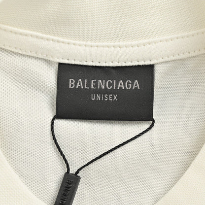 Balenciaga Plain White T-Shirt