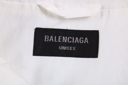 Balenciaga White Zip-Up Jacket