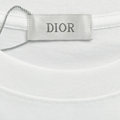 Dior Dripping Logo T-Shirt (White)