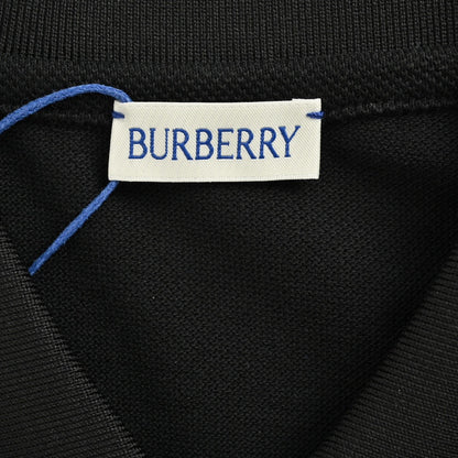 Burberry Stripe Cuff Polo Shirt