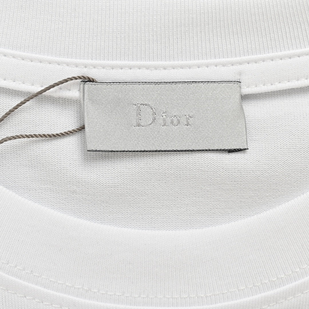 Dior Multicolor Logo White T-Shirt