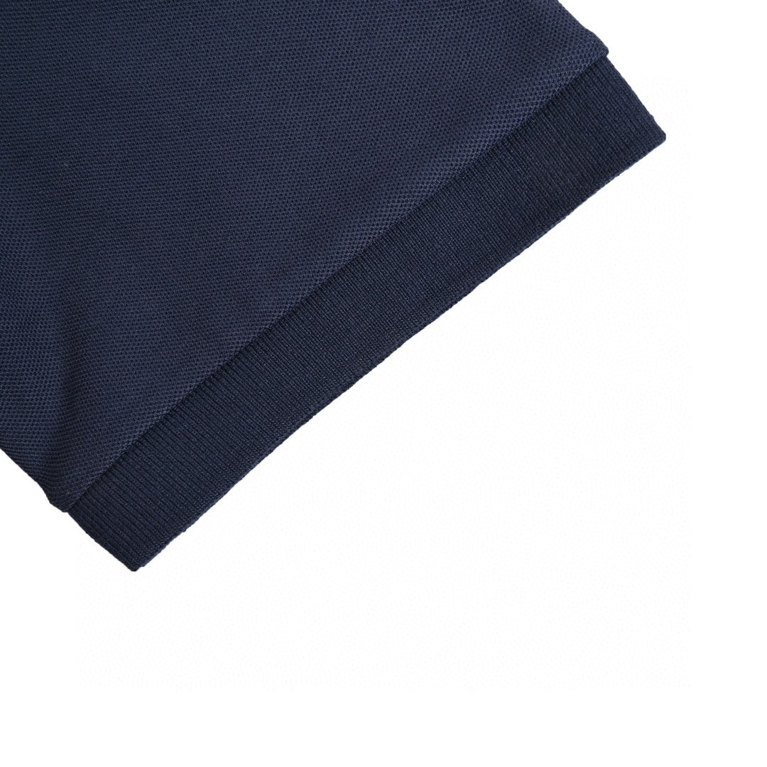 Pra*a classic navy polo shirt