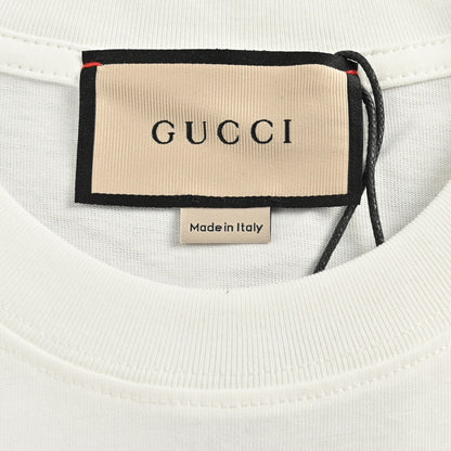 Gucci Embellished White T-Shirt