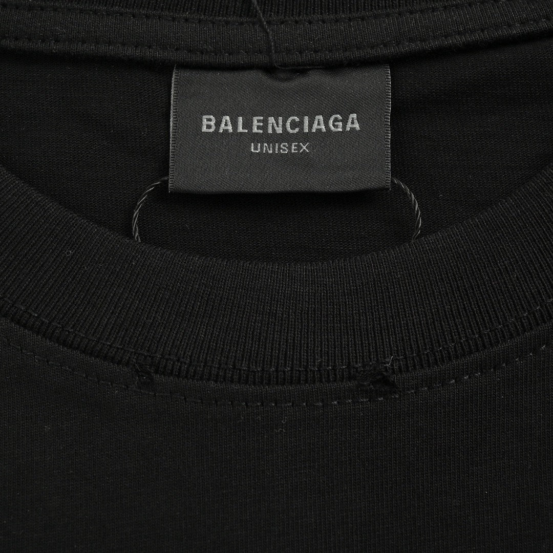 Balenciaga Je t'aime Black T-Shirt