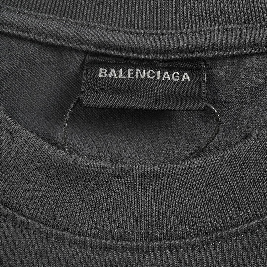 Balenciaga Political Campaign T-Shirt (Grey)