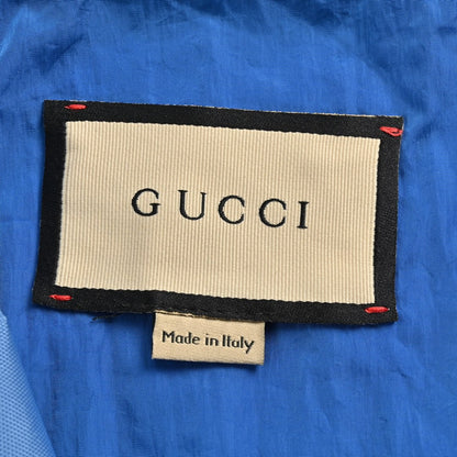 Gucci Blue Hooded Jacket