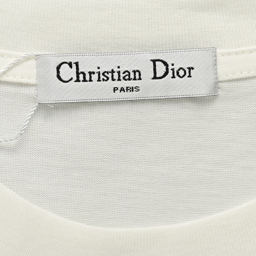 Dior Oversized Logo White T-Shirt