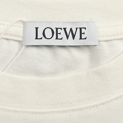 Loewe Floral Pocket T-Shirt (White)