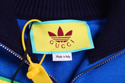 Gucci x Adidas Blue Track Jacket