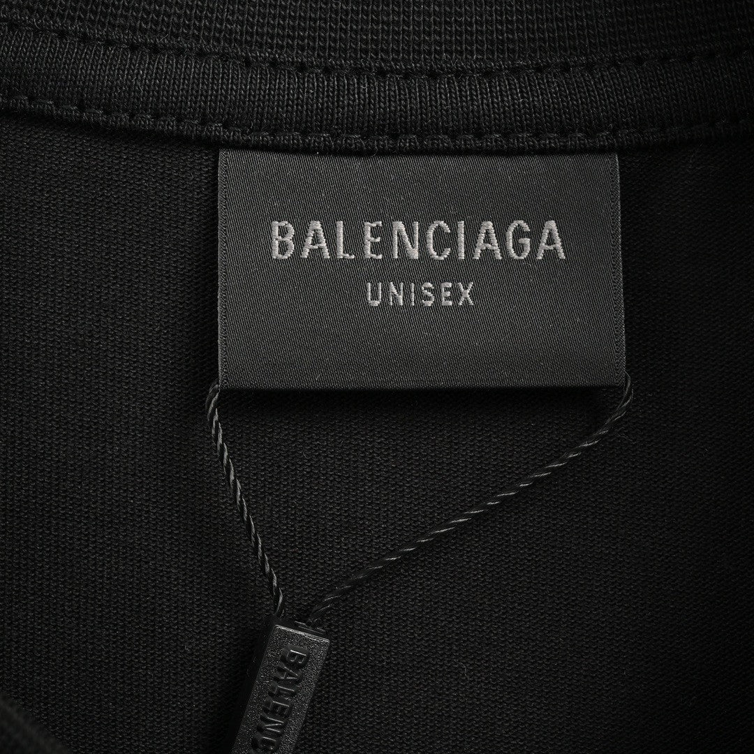 Ba*len*cia*ga plain black t-shirt