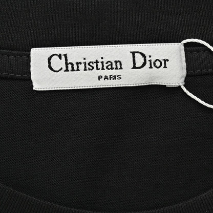 Dior Oversized Logo Black T-Shirt