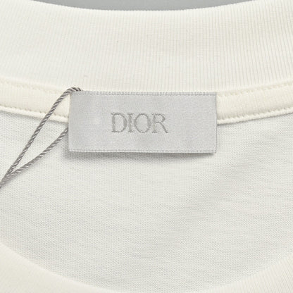 Dior White and Brown T-Shirt