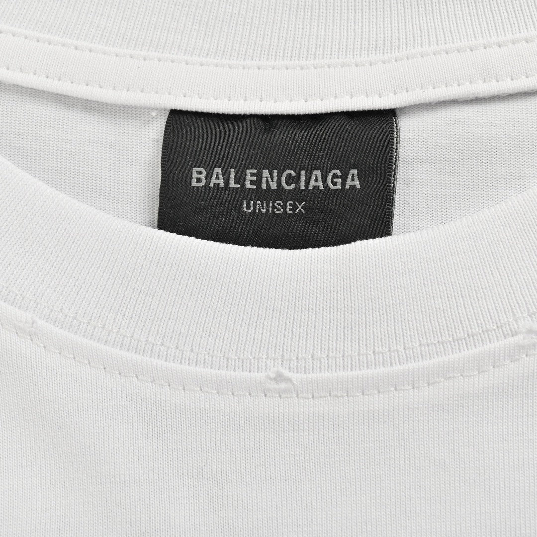 Ba*len*cia*ga je t'aime white t-shirt