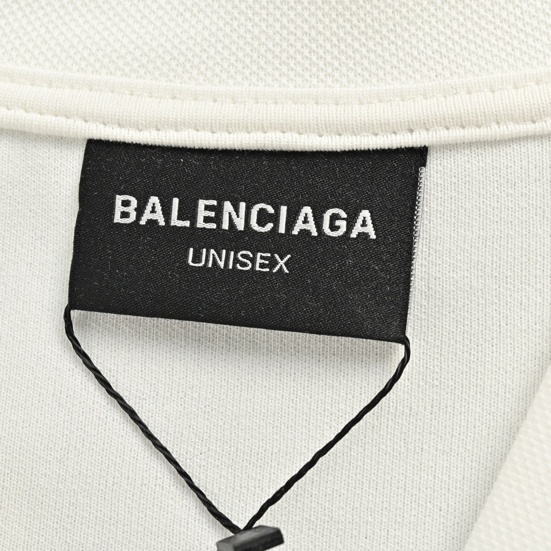 Ba*len*cia*ga long sleeve logo shirt