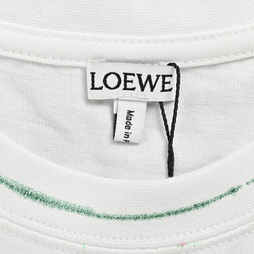 Loewe Green Graphic T-Shirt