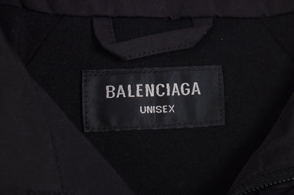 Balenciaga Black Zip-Up Track Jacket