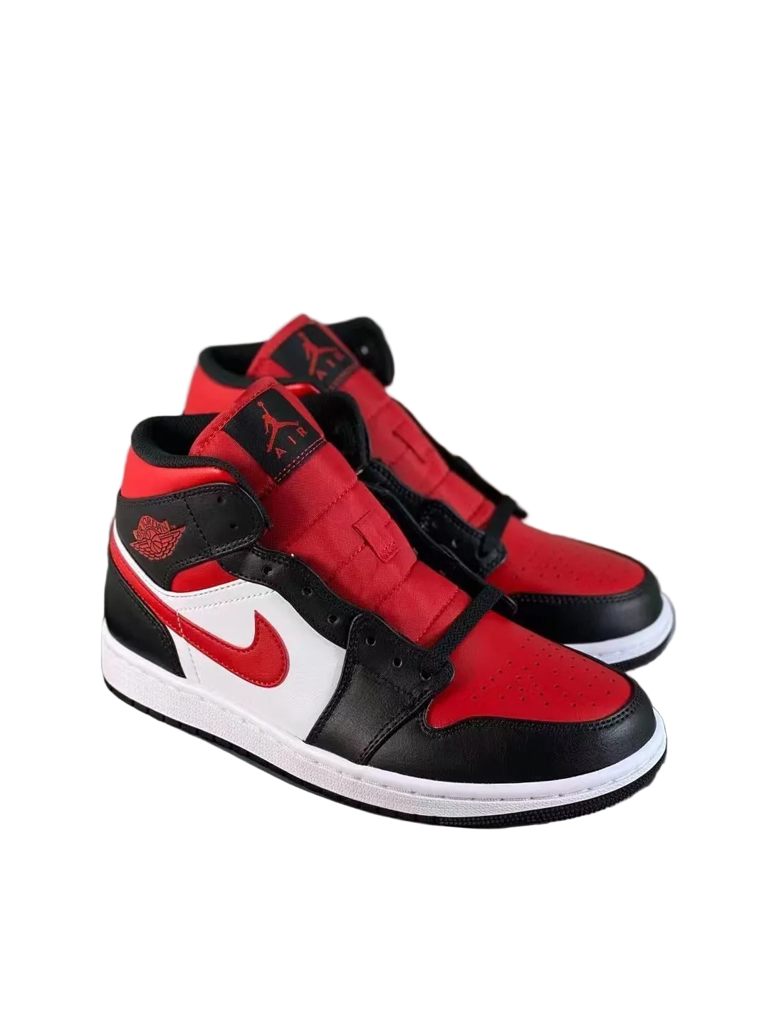 Air Jordan 1 Retro Mid "Black/White/Varsity Red"