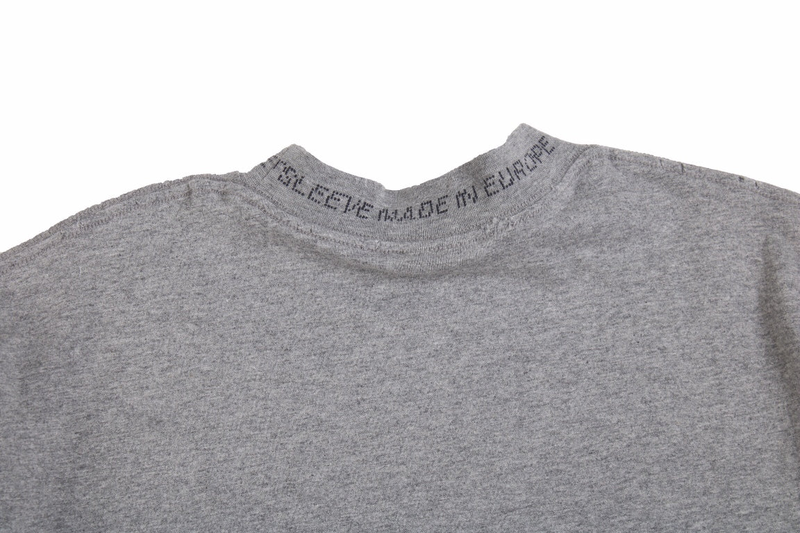 Ba*len*cia*ga printed grey t-shirt