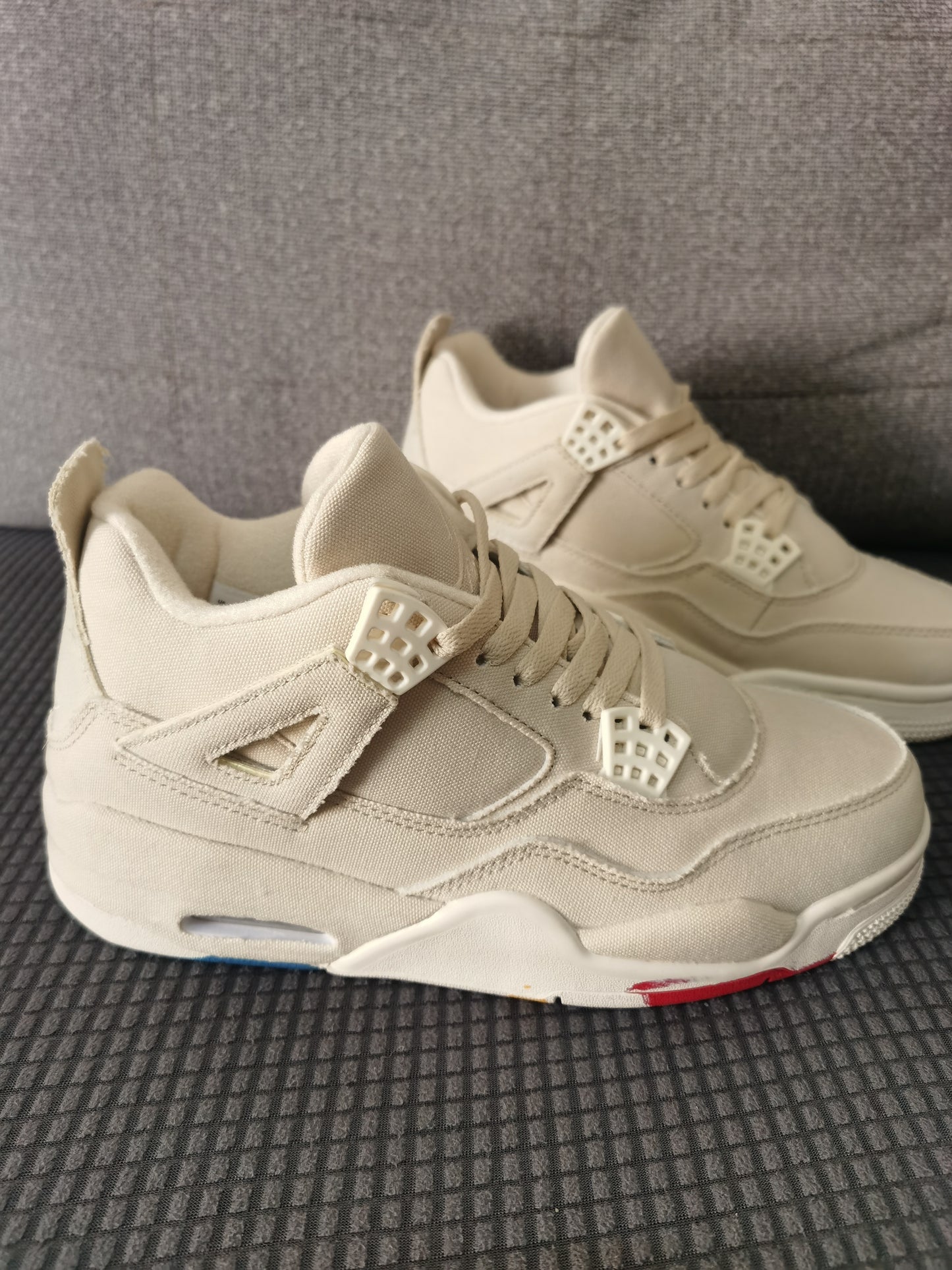 Air Jordan 4 Retro "Sail Canvas"