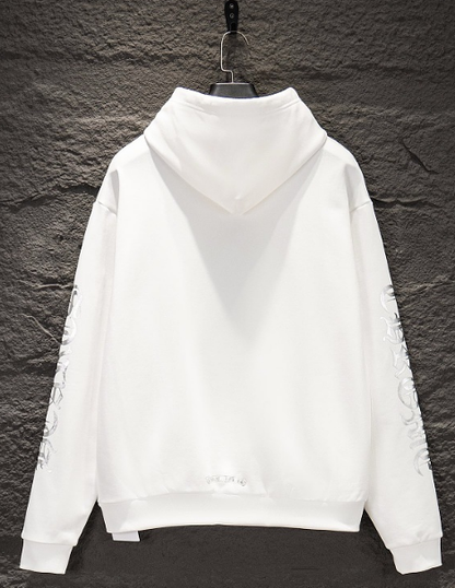 Chrome Hearts Classic Crewneck Sweatshirt in White