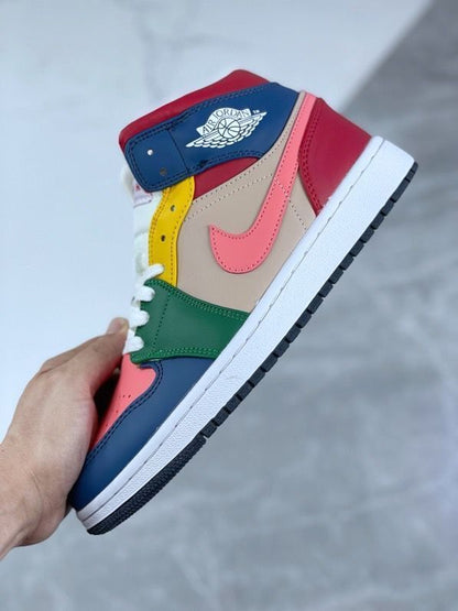 Air Jordan 1 Mid "Patchwork"
