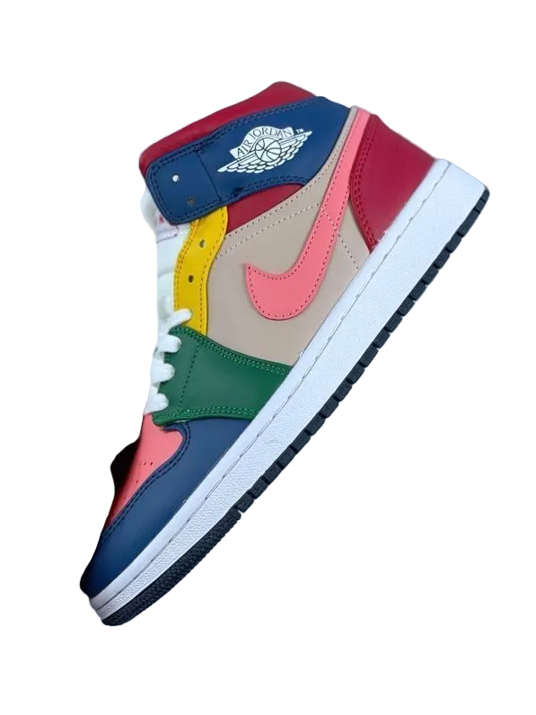 Air Jordan 1 Mid "Patchwork"