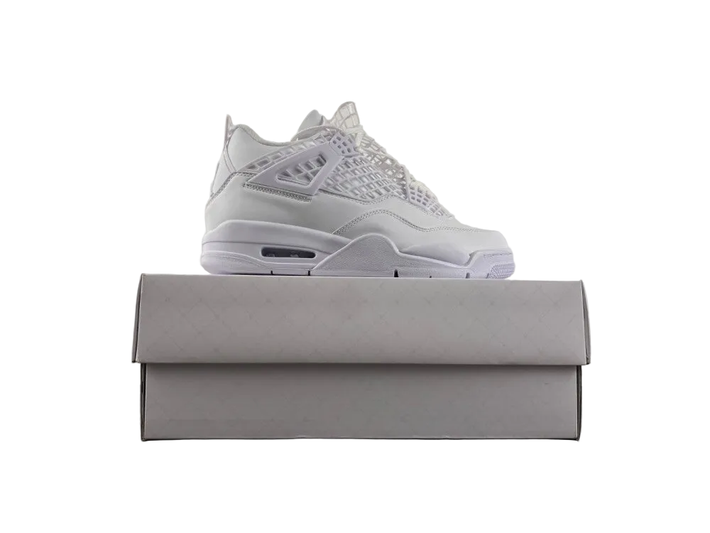 Air Jordan 4 Retro "Pure White Gold"
