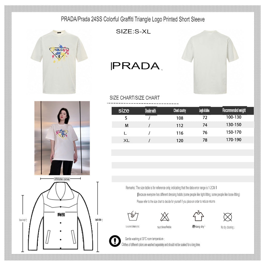 Pra*a t-shirt - paint splatter logo