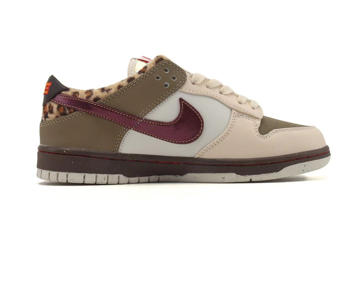 Nike Dunk Low "Beige/Red-Brown" – Earth-Toned Elegance