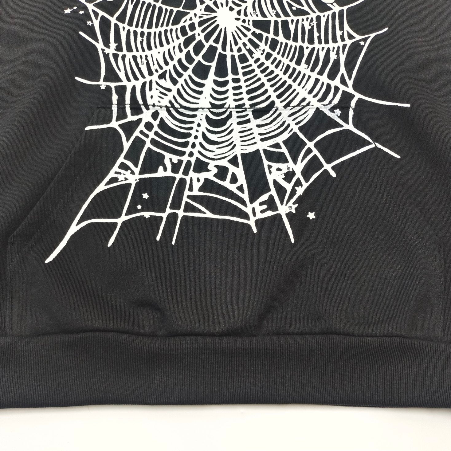 Sp5der OG Web Hoodie Black