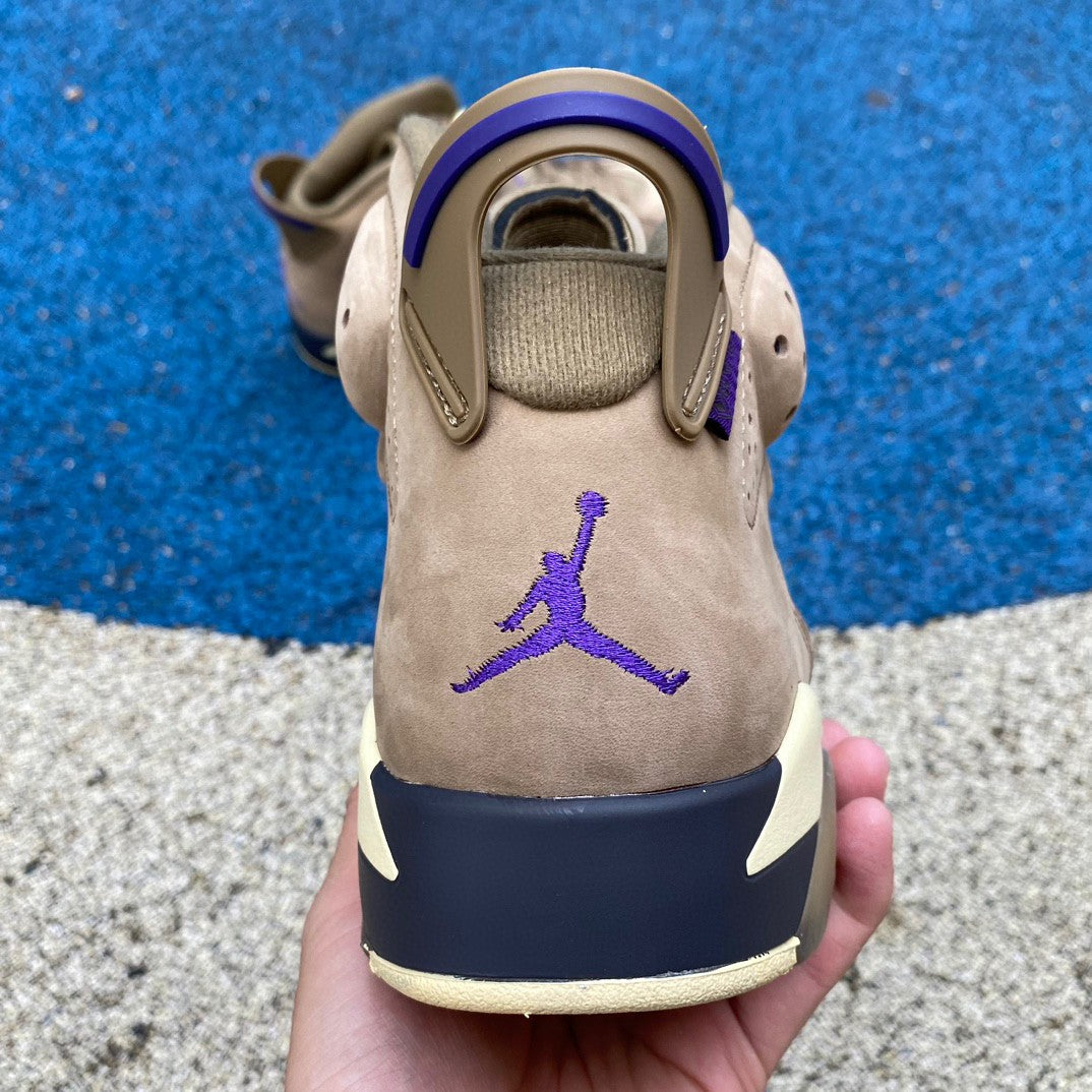 Jordan 6 WMNS Gore-Tex “Brown Kelp